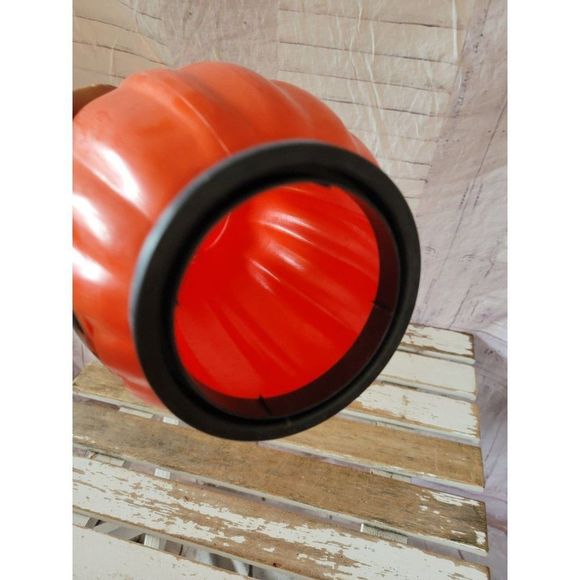 Pumpkin blow mold cover pathway Halloween decor light up - Picture 10 of 10